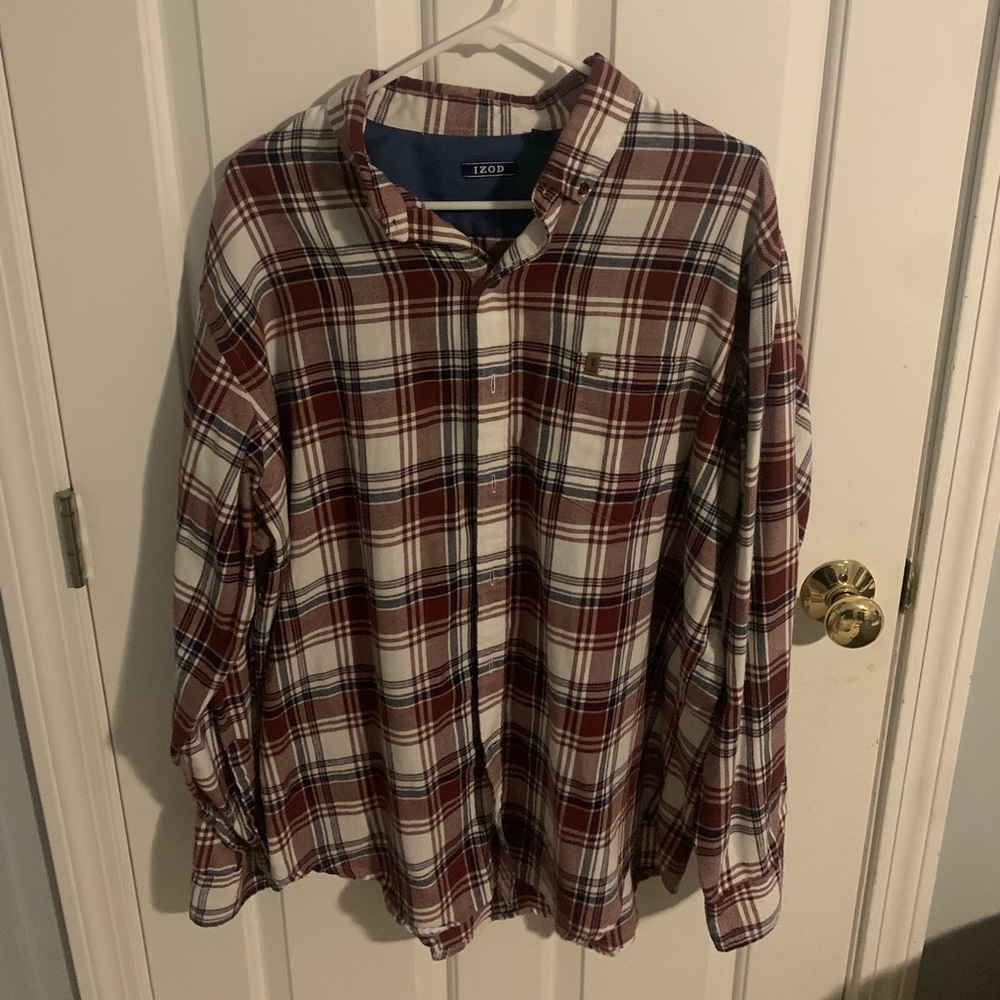 Izod Mens XL Flannel